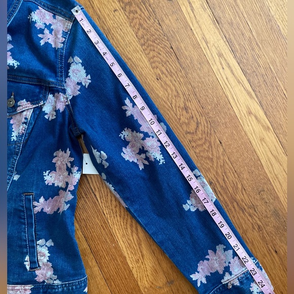 Floral denim jacket - Picture 10 of 12